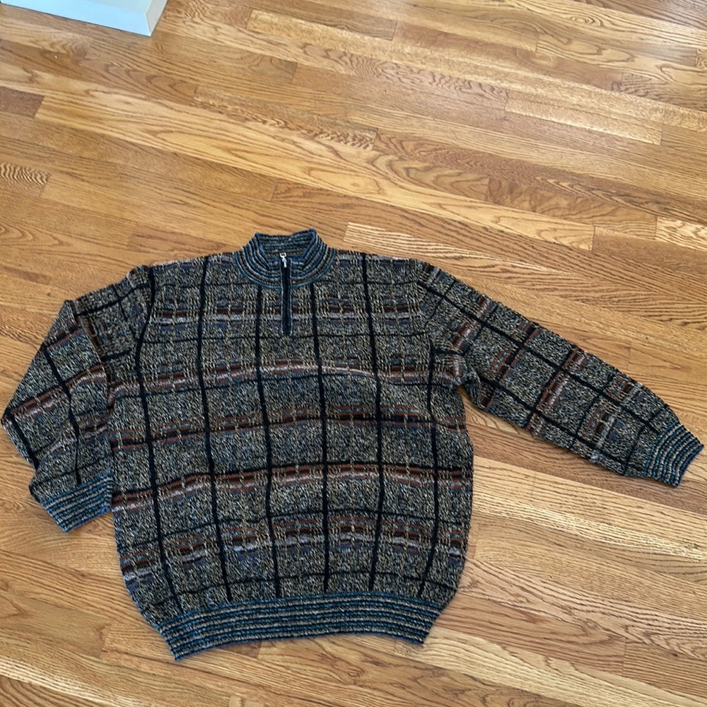 Botto brand Wool sweater half zip